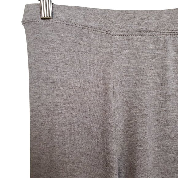 Max Studio NWT Heather Jersey Knit Taupe Mini Skirt - Picture 5 of 11